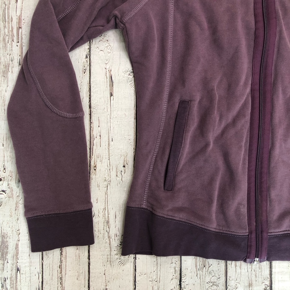 Horny Toad Purple Full Zip Sweatshirt - Picture 2 of 8